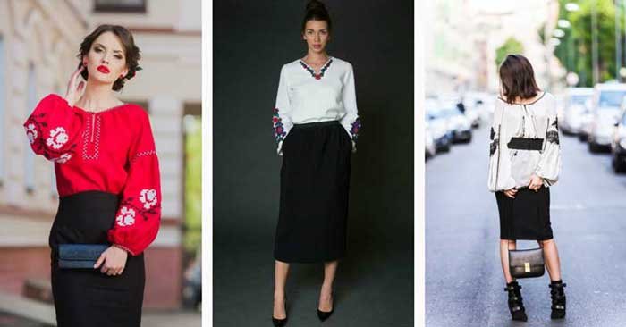 Photo 5. Embroidered shirt and skirt