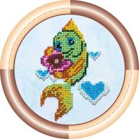 Bead embroideri kit Mini Abris Art AM-008 Fish