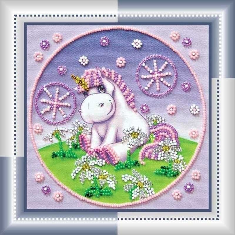 Bead embroideri kit Mini Abris Art AM-016 Pony