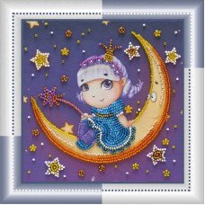 Bead embroideri kit Mini Abris Art AM-043 Moon dreamer