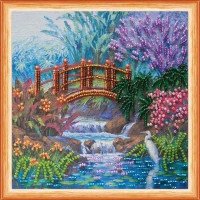 Bead embroideri kit Mini Abris Art AM-078 In the thickets