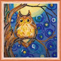 Bead embroideri kit Mini Abris Art AM-103 Midnight Owl