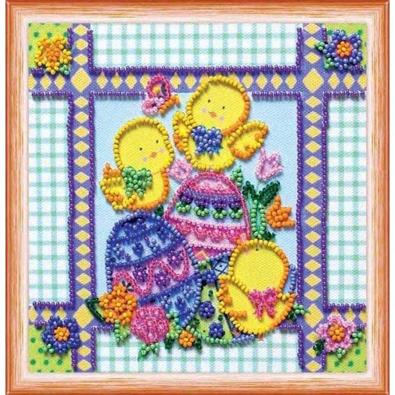 Bead embroideri kit Mini Abris Art AM-159 Easter patterns