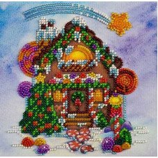Bead embroideri kit Mini Abris Art AM-174 Gingerbread House