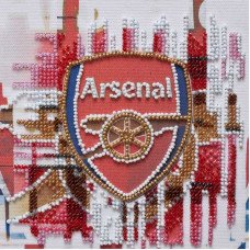 Bead embroideri kit Mini Abris Art AM-208 Arsenal FC