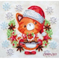 Bead embroideri kit Mini Abris Art AM-219 Christmas cookies
