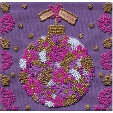 Набор мини для вышивки бисером Абрис Арт АМ-232 Цветочный шарик