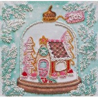 Bead embroideri kit Mini Abris Art AM-234 A cheerful house