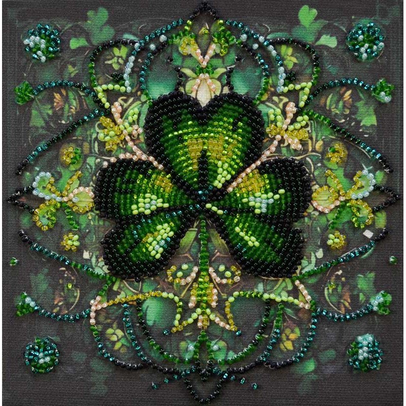 Bead embroideri kit Mini Abris Art AM-251 A kaleidoscope of luck