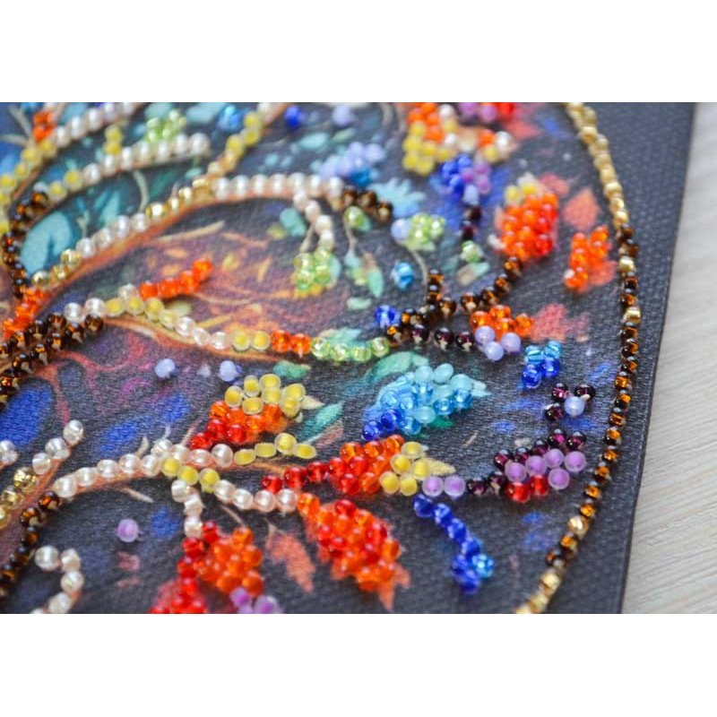 Набор мини для вышивки бисером Абрис Арт АМ-252 Цвет жизни