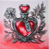 Bead embroideri kit Mini Abris Art AM-259 Love Potion