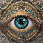 Bead embroideri kit Mini Abris Art AM-265 Alchemy of the gaze