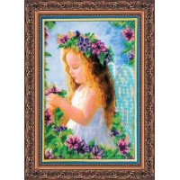 Main Bead Embroidery Kit on Canvas  Abris Art AB-046 Fortune-telling