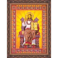Main Bead Embroidery Kit on Canvas  Abris Art AB-060 Lord Almighty