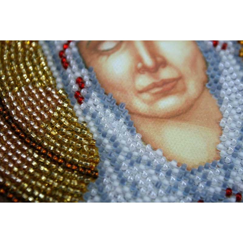 Main Bead Embroidery Kit on Canvas  Abris Art AB-286 Icon Matrona Moscow