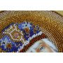 Main Bead Embroidery Kit on Canvas  Abris Art AB-293 Home iconostasis Nicholas the Wonderworker