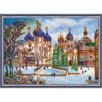 Main Bead Embroidery Kit on Canvas  Abris Art AB-297 To matins