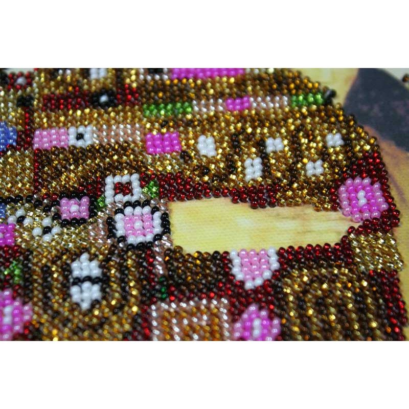Main Bead Embroidery Kit on Canvas  Abris Art AB-320 Embrace