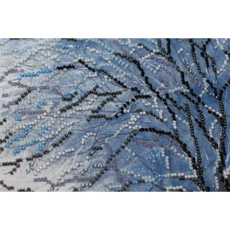 Main Bead Embroidery Kit on Canvas  Abris Art AB-346 Blizzard