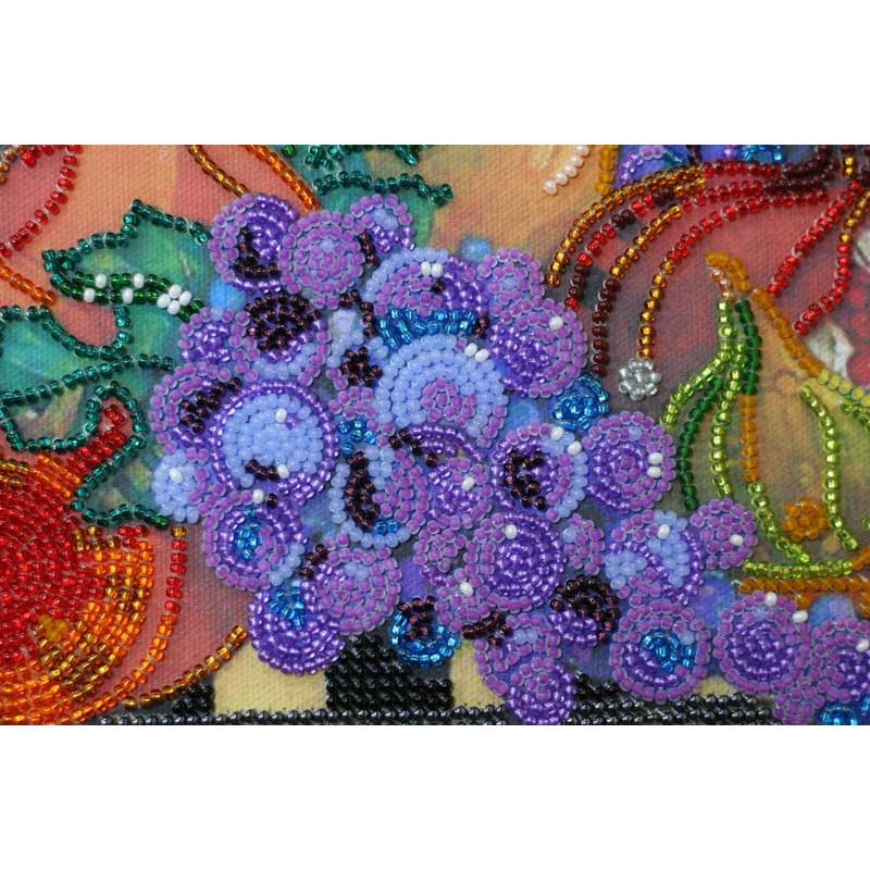 Main Bead Embroidery Kit on Canvas  Abris Art AB-394 Cornucopia