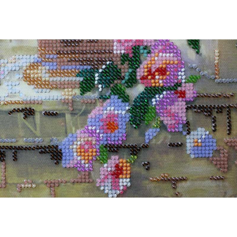 Main Bead Embroidery Kit on Canvas  Abris Art AB-399 Lightness of Being