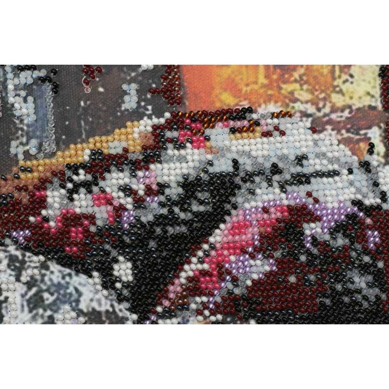 Main Bead Embroidery Kit on Canvas  Abris Art AB-406 Love Story-2