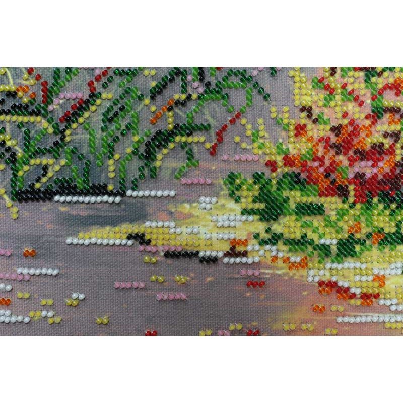 Набор для вышивки бисером на холсте Абрис Арт АВ-413 Осенние зарисовки-2