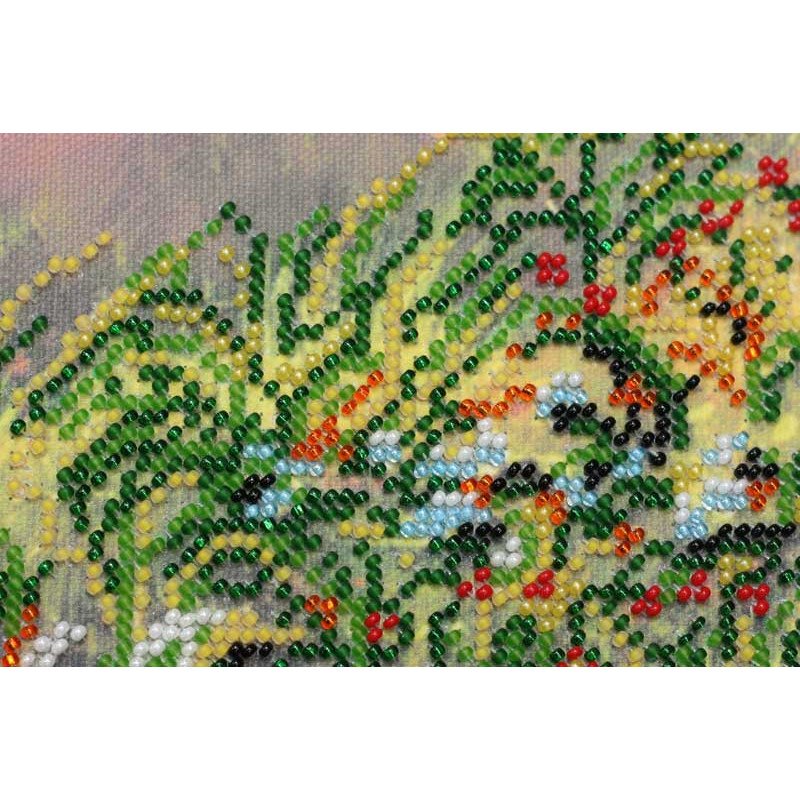 Main Bead Embroidery Kit on Canvas  Abris Art AB-413 Autumn sketches-2