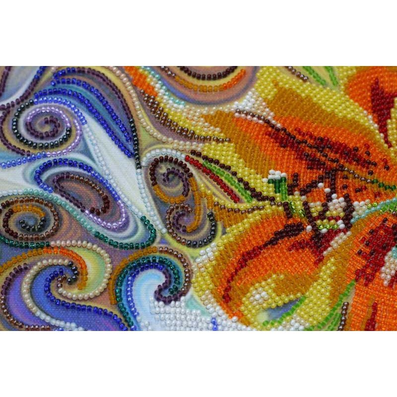 Main Bead Embroidery Kit on Canvas  Abris Art AB-423 The Three Virtues
