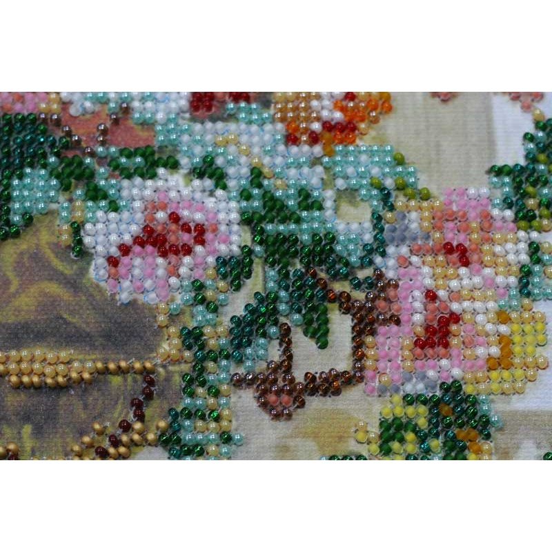 Main Bead Embroidery Kit on Canvas  Abris Art AB-426 Garden of the Gods-3