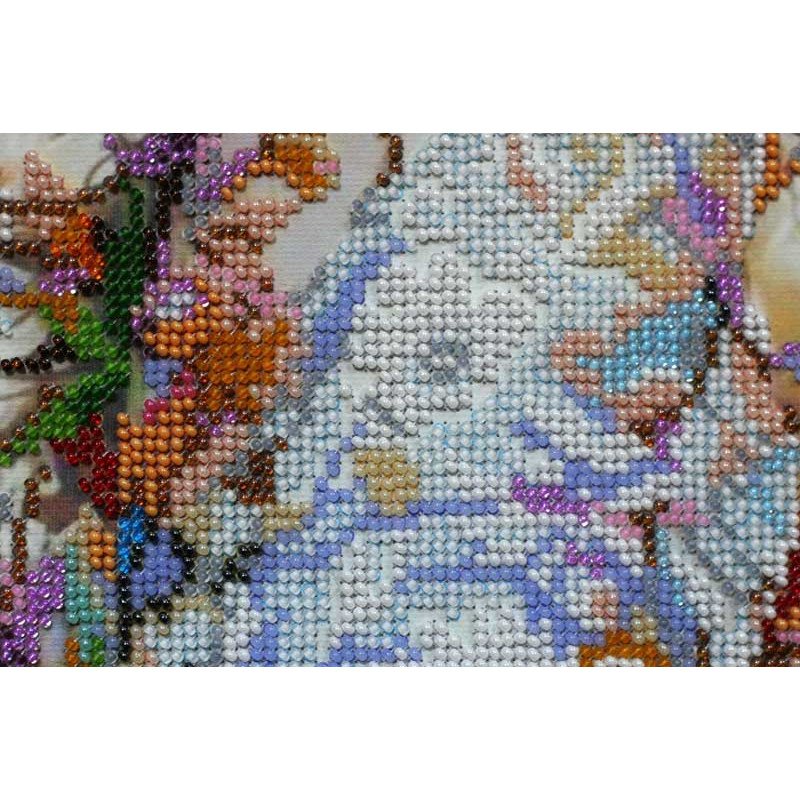 Main Bead Embroidery Kit on Canvas  Abris Art AB-439 Spring