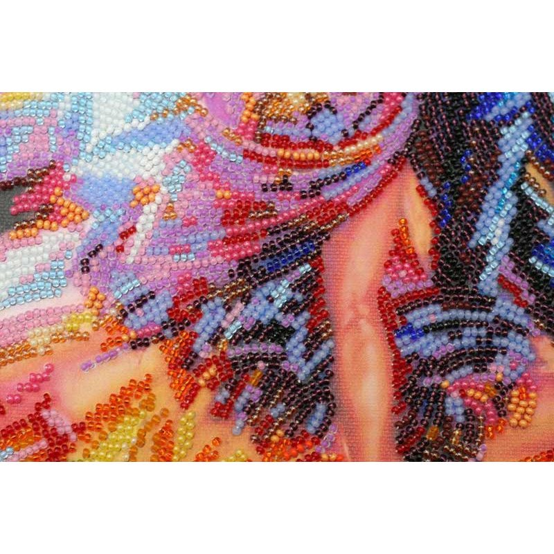 Набор для вышивки бисером на холсте Абрис Арт АВ-450 В ритме танго
