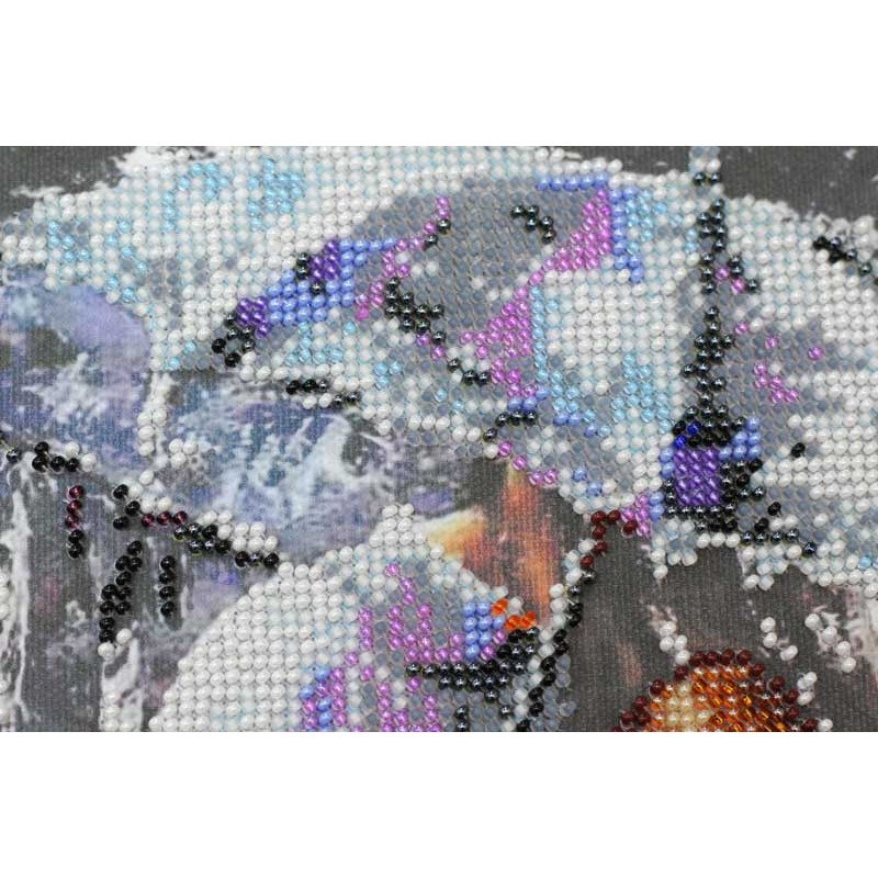 Main Bead Embroidery Kit on Canvas  Abris Art AB-452 Neoromanticism