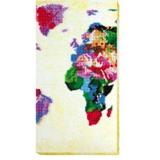 Набор для вышивки бисером на холсте Абрис Арт АВ-464 Карта мира-2