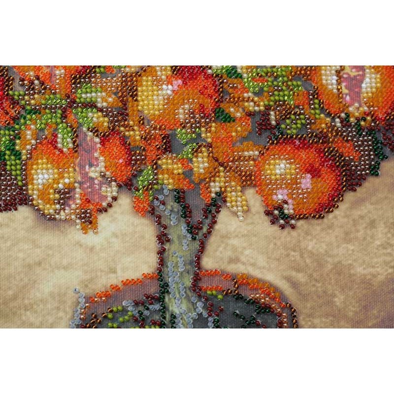 Набор для вышивки бисером на холсте Абрис Арт АВ-475 Гранатовое дерево