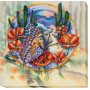 Main Bead Embroidery Kit on Canvas  Abris Art AB-502 Watercolors of summer-2