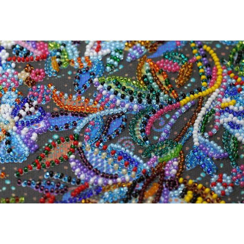 Main Bead Embroidery Kit on Canvas  Abris Art AB-508 Money Tree