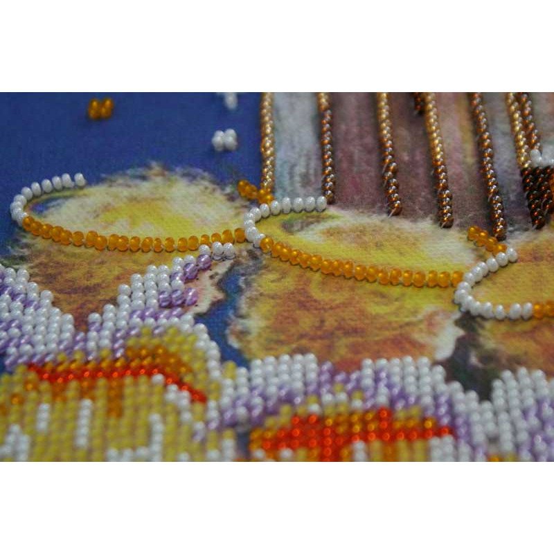 Набор для вышивки бисером на холсте Абрис Арт АВ-527 Милые ангелочки