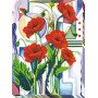 Main Bead Embroidery Kit on Canvas  Abris Art AB-529 Morpheus Flowers