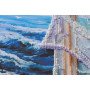 Main Bead Embroidery Kit on Canvas  Abris Art AB-537 Sea view