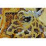 Набор для вышивки бисером на холсте Абрис Арт АВ-538 Жирафы