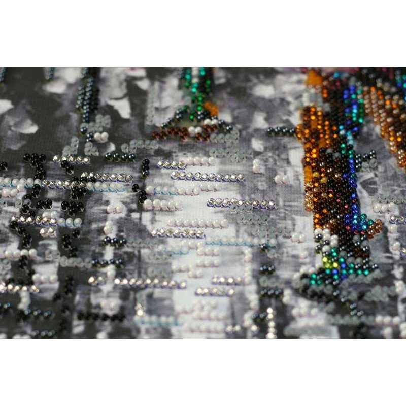 Набор для вышивки бисером на холсте Абрис Арт АВ-572 Желанный миг