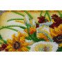 Main Bead Embroidery Kit on Canvas  Abris Art AB-579 Heat of summer