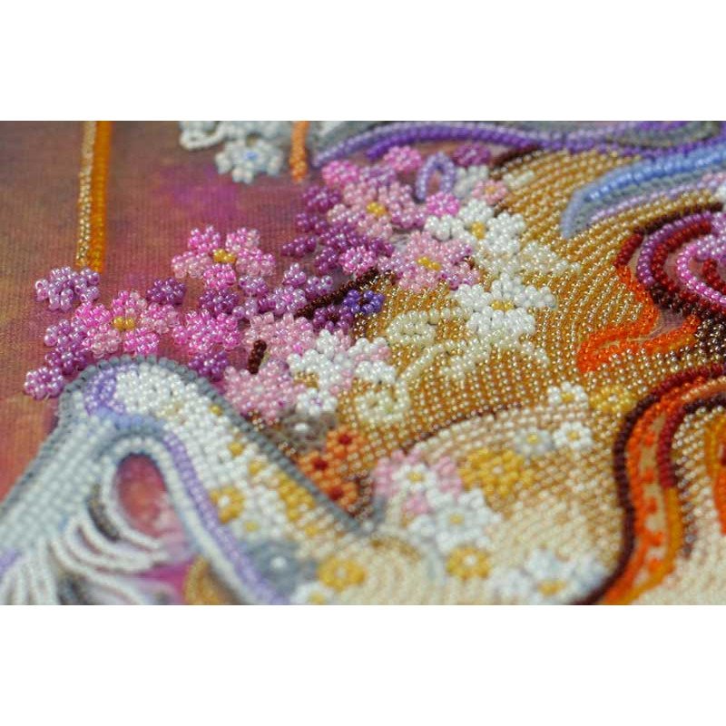 Main Bead Embroidery Kit on Canvas  Abris Art AB-580 Allure