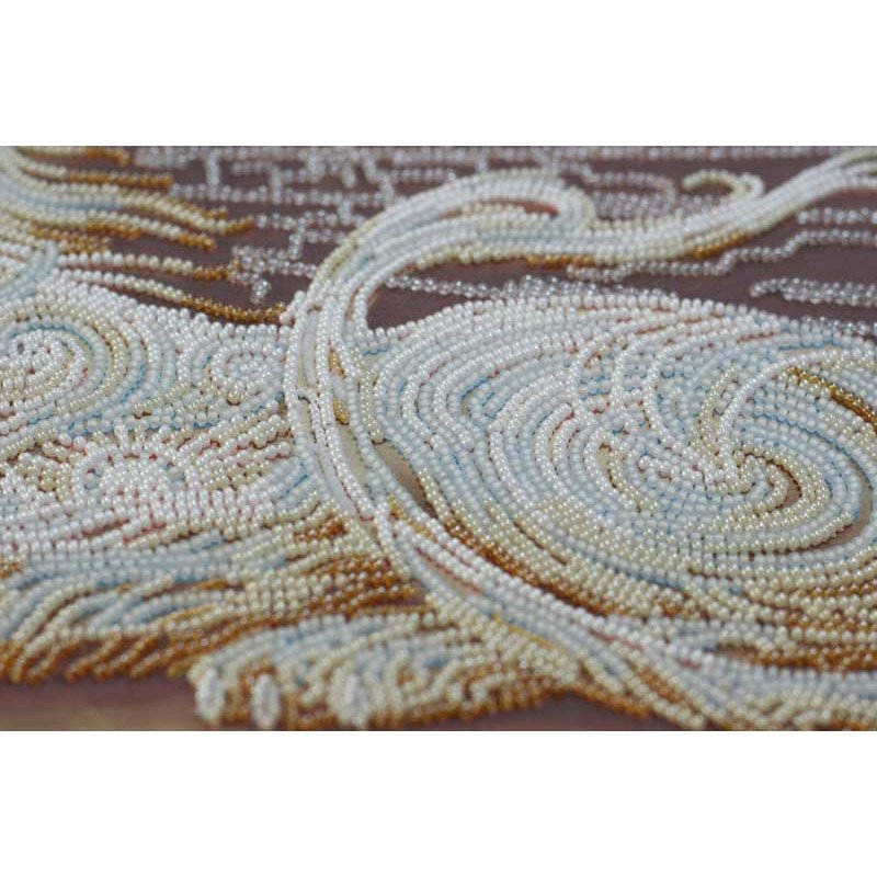 Main Bead Embroidery Kit on Canvas  Abris Art AB-582 Aslan