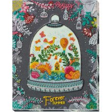 Main Bead Embroidery Kit on Canvas  Abris Art AB-600 Forever summer