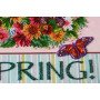 Набор для вышивки бисером на холсте Абрис Арт АВ-615 Весна пришла