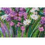 Main Bead Embroidery Kit on Canvas  Abris Art AB-627 Music of herbs