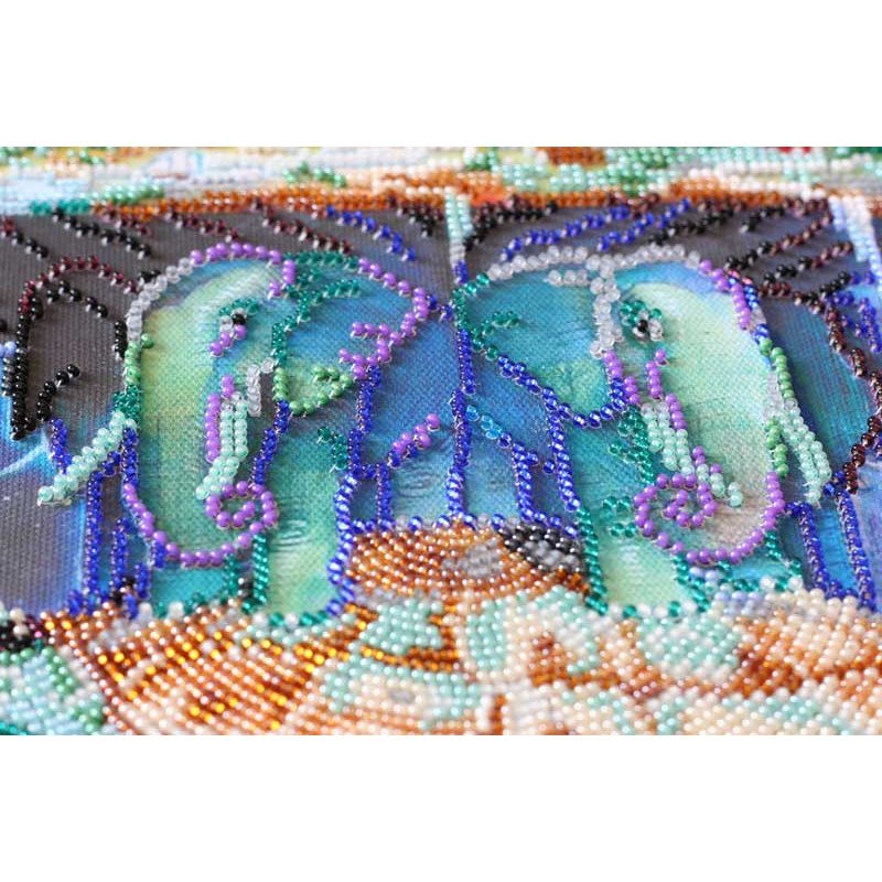 Main Bead Embroidery Kit on Canvas  Abris Art AB-633 Universe