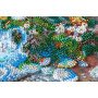 Main Bead Embroidery Kit on Canvas  Abris Art AB-635 Flowers on the shore